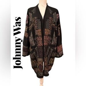 JOHNNY WAS BIYA black XL